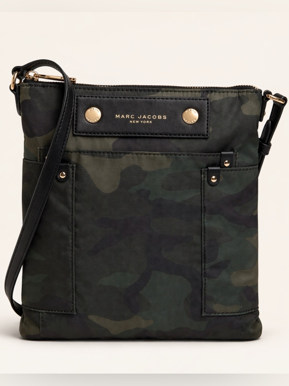 Marc Jacobs Preppy Nylon Swing Pack Camo Crossbody Bag NWT - Picture 1 of 8